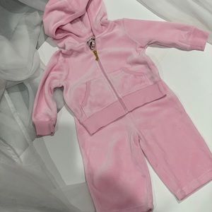 Juicy Pink tracksuit 3-6 months